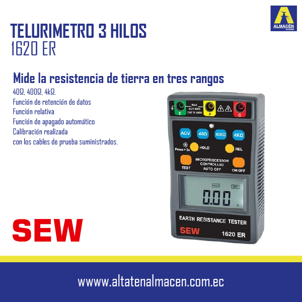 telurimetro SEW 1620